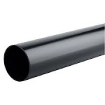Aspen B7617 21.5mm (3/4'') Black Overflow Drain Pipe 3M Length
